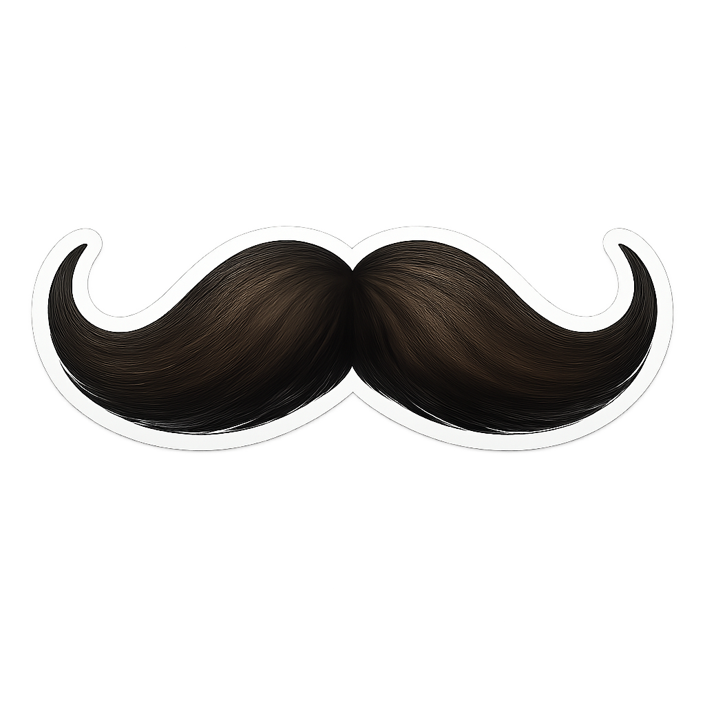 Beard Sticker